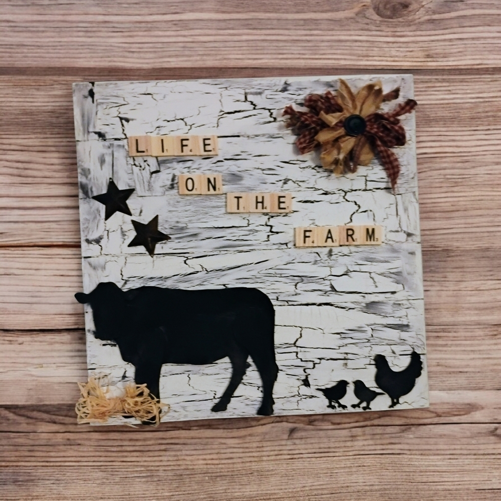 Rustic Farmhouse Wall Art Decor